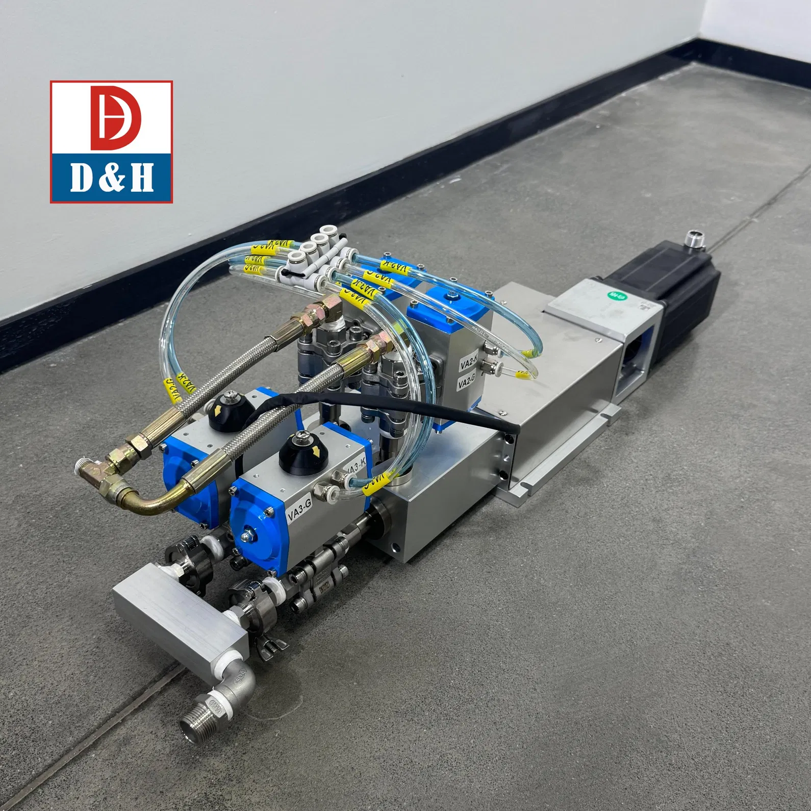 Robotsysteem voor het verspreiden van lijm Compact Epoxy Resin Dispenser voor PCB-potten met gesloten kamer 2