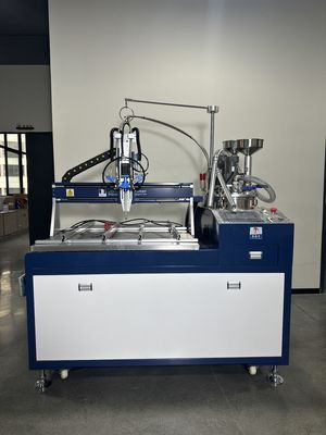 Automatische epoxyharsinspuitmachine met drieassige lijmverspreiding en 2 kW Power Label Sticker Doming